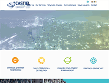 Tablet Screenshot of castiel-group.com